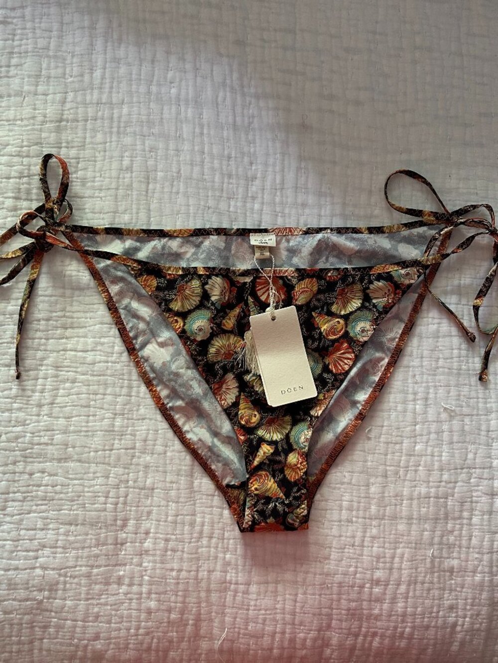 NWT - Doen Neptune String Bikini Bottom - XL